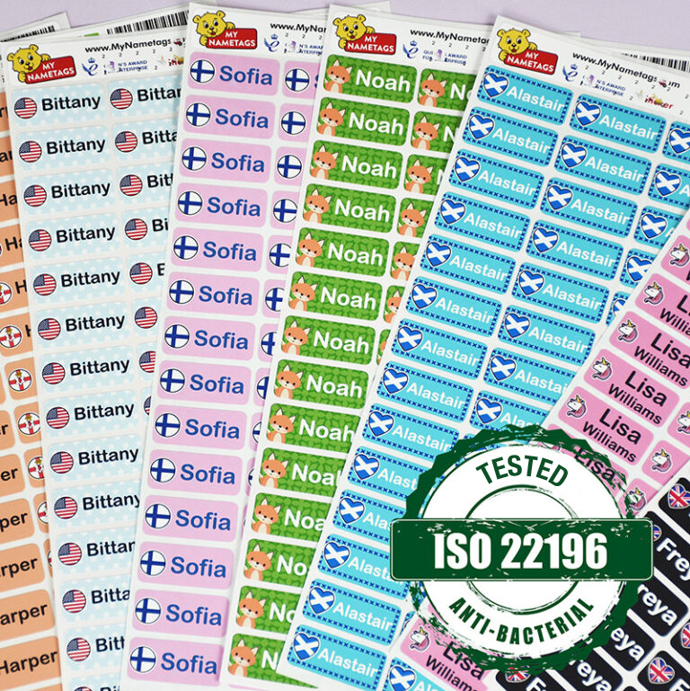 Antimicrobial Nametags