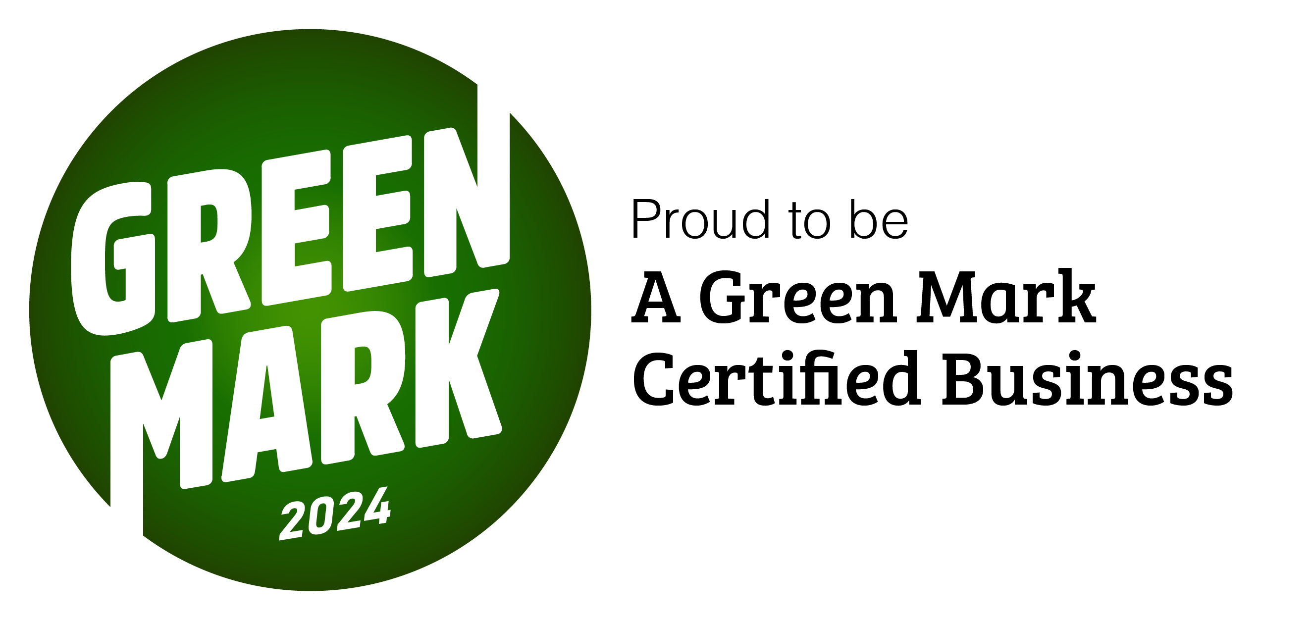 Green Mark Level 1 accreditation badge awarded to My Nametags