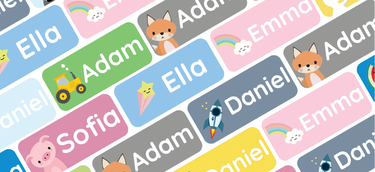 How to Choose Waterproof Name Labels for Kids (That Actually Stay On)