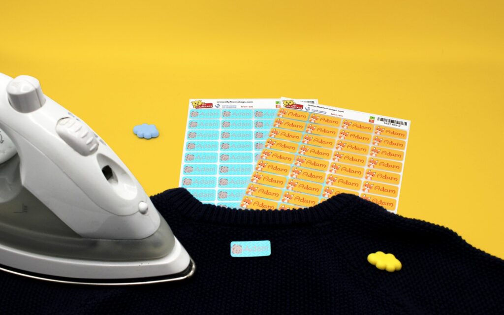 Top 5 tips for applying iron on Labels