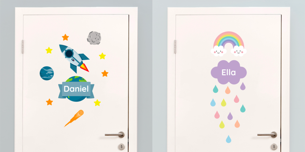 Welcome, Door Stickers!