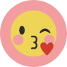 Emoji heart theme