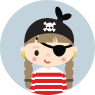 Pirate girl theme