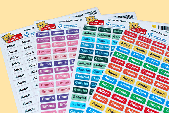 My Nametags Personalised Ministickers Labels For Kids My Nametags Personalised Ministickers Labels For Kids
