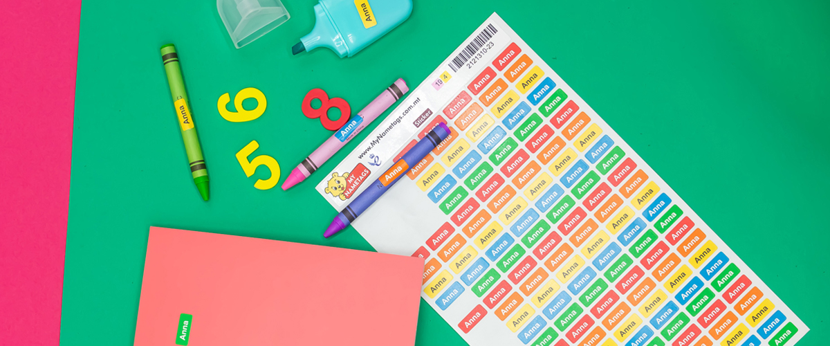 My Nametags - Personalised Ministickers labels for kids