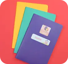 Name Labels on notebook